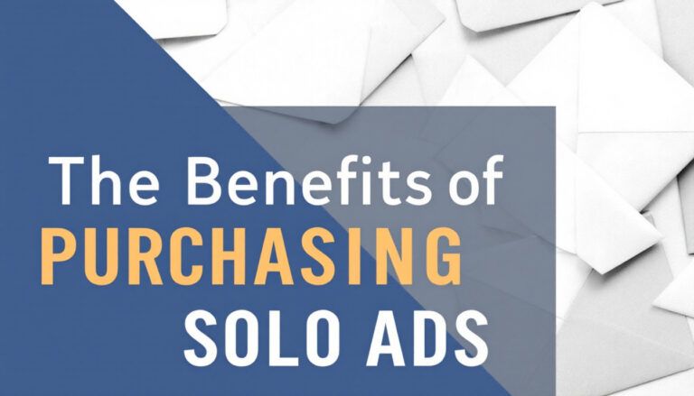 Benefits Of Purchasing Solo Ads