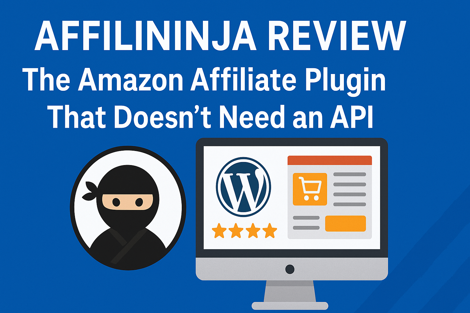 AffiliNinja Review: Best Amazon Affiliate Plugin Without API