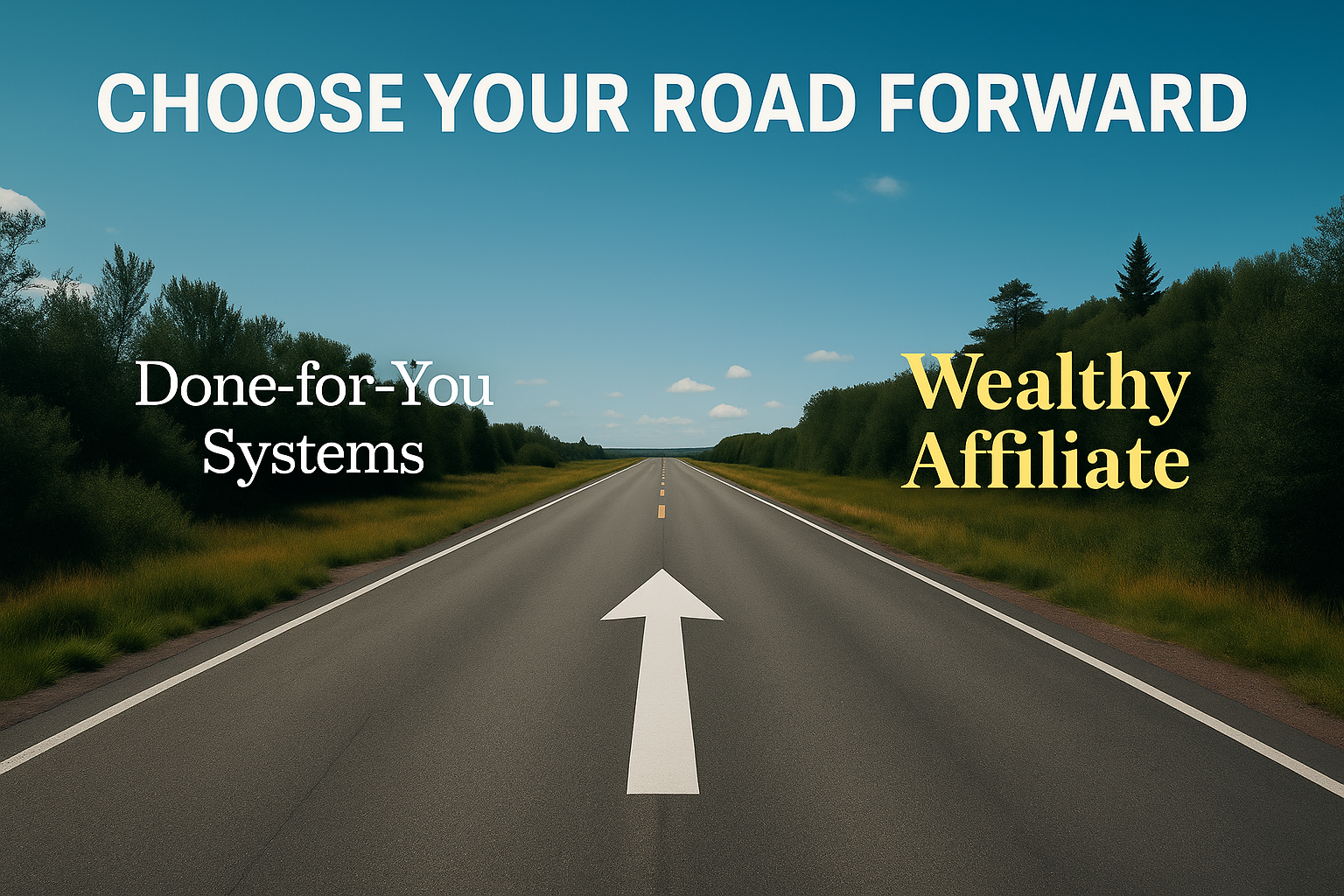 Choose your path forward and decide how to best make money online